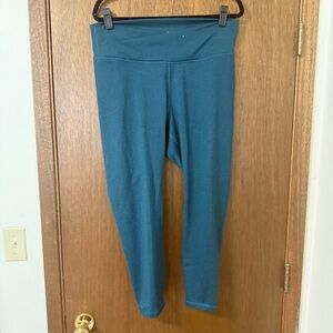 Old Navy Teal CloudComfy Extra High-Rise Leggings